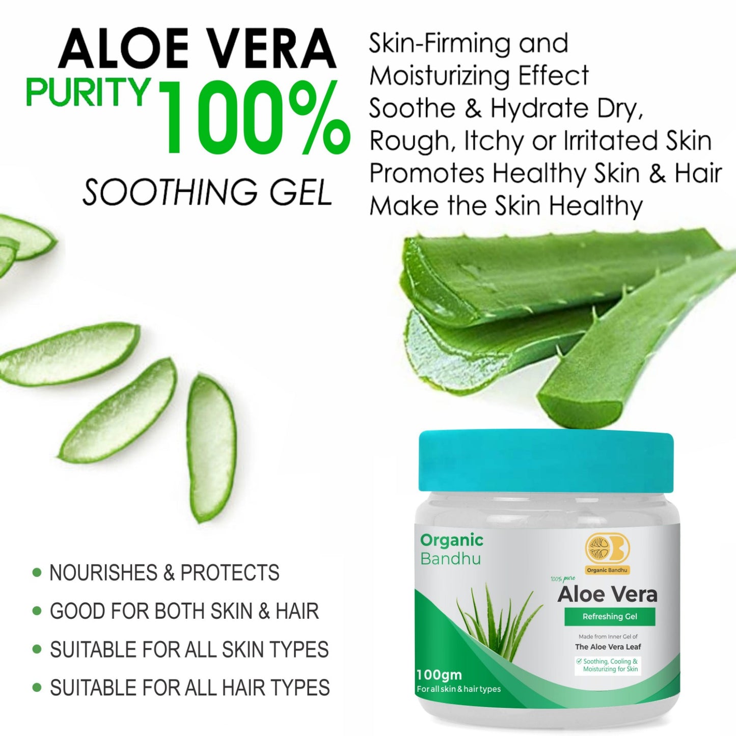 Multani Mitti, Rose Water & Aloe Vera Combo