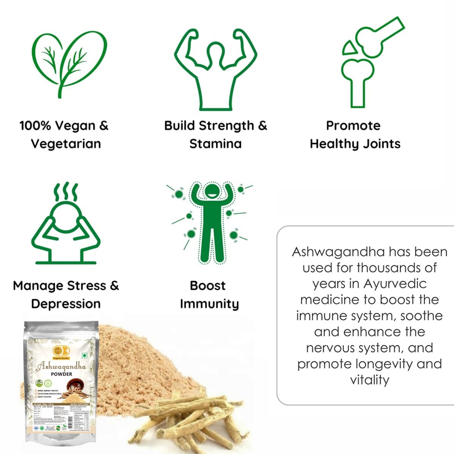 Organic Ashwagandha Powder