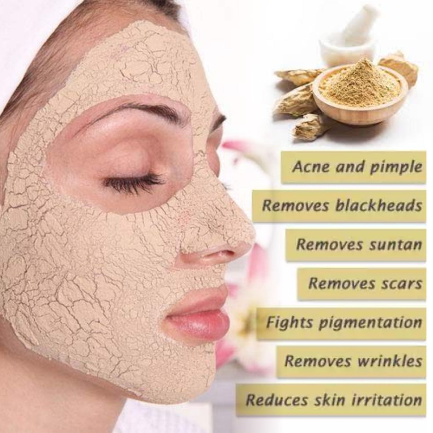 Multani Mitti, Rose Water & Aloe Vera Combo